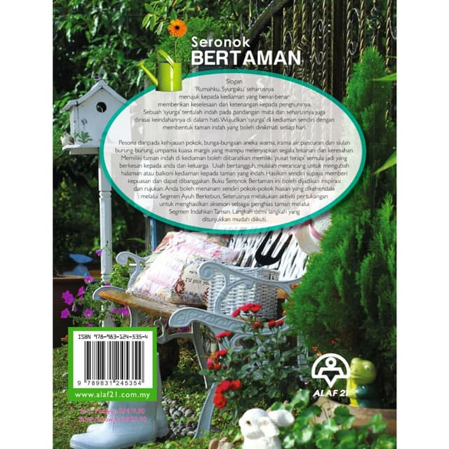 Buku Variasi Seronok Bertaman | buku tanaman | buku landskap | buku pertanian