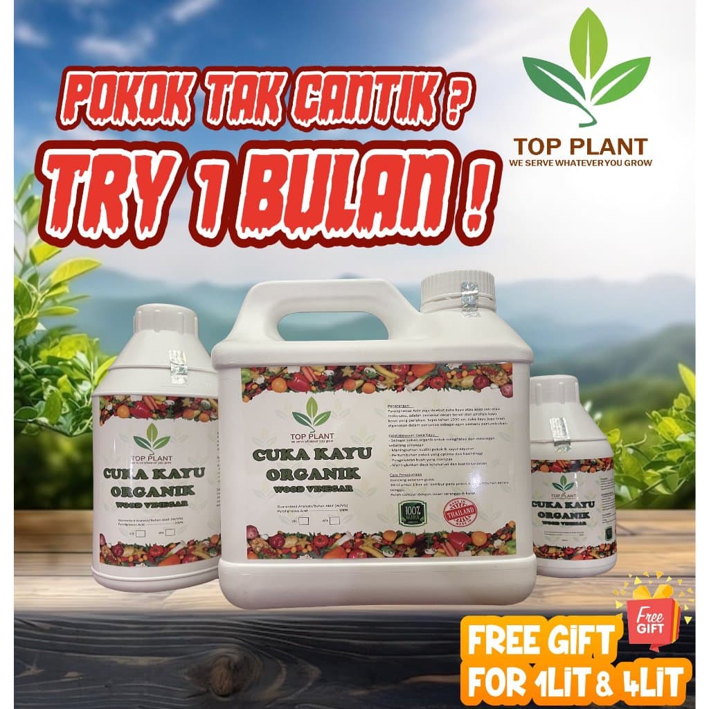 Cuka Kayu Pertanian