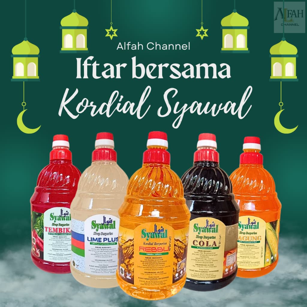 KORDIAL SYAWAL RAYA BERPERISA 31 JENIS