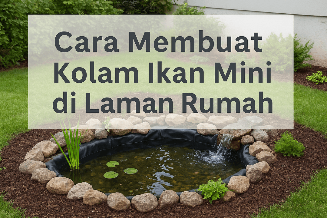 Cover Image for Cara Membuat Kolam Ikan Mini di Laman Rumah